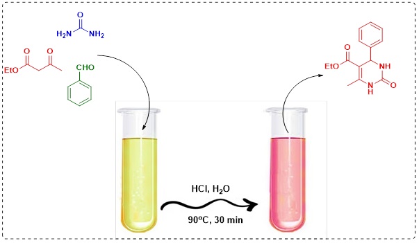 The Role of HCl in Carrying out Biginelli Reaction for the Synthesis of 3,4-Dihydropyrimidine-2-(1-(H)ones Derivatives 